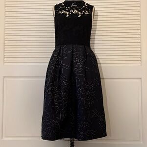 HUTCH Elegant Black  A-Line Dress With Pockets 
Size 8 NWOT